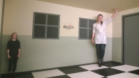Edukacinė pamoka Illusion Rooms iliuzijų kambariuose